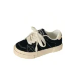 低帮帆布鞋，女式帆布鞋凸纹日常防滑 - Image 2